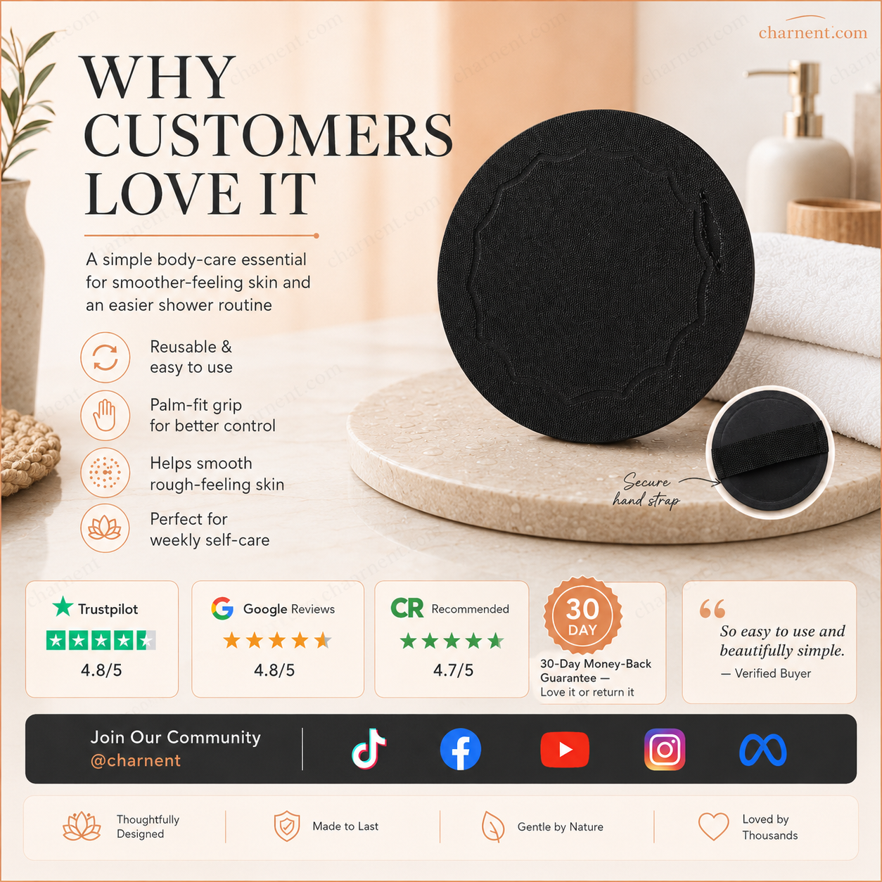 🥳2026 HOT SALE🥳🧖‍♀️ 50% OFF! 🌸Scrub Bath Pads – Gently exfoliate, unclog pores, reveal brighter skin. Durable rubber, easy to rinse. A little scrub goes a long way! ✨🛀