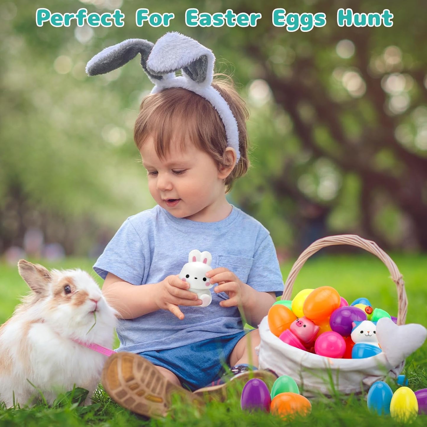 🔥LAST DAY SALE 50% OFF🔥24 PCS Easter Eggs Prefilled Slow Rising Squishy Toys