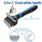 🐾  Last Day Special Price £9.99 !  🏆 Professional Deshedding Tool For Dogs And Cats – Gentle On Skin, Efficient Grooming & Comfortable Grip Design ✂️