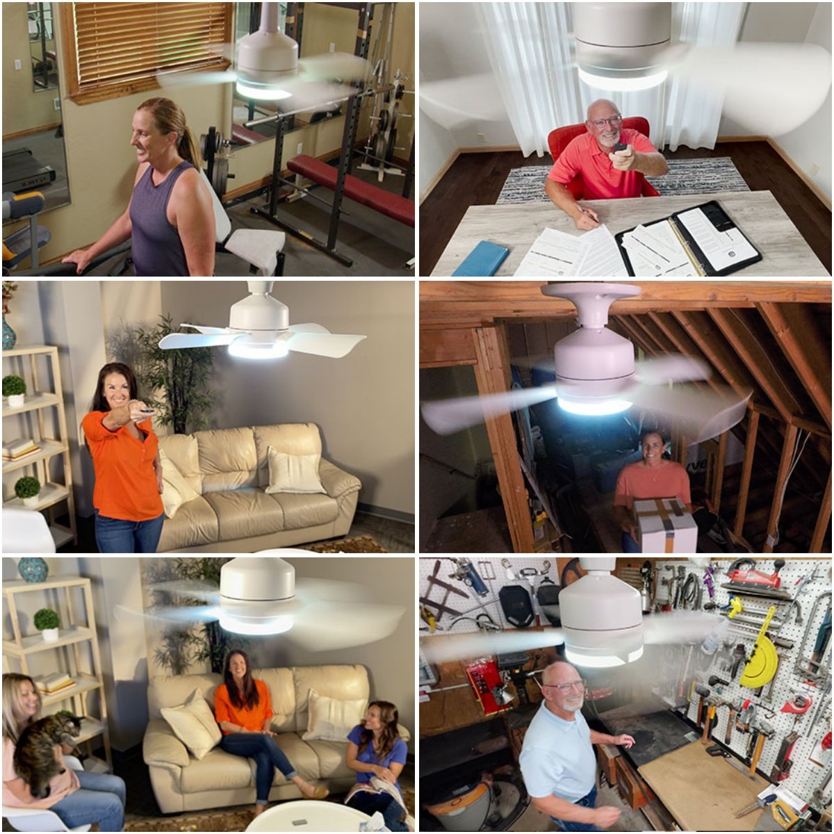 ⏳LIMITED TIME SALE 50% OFF🌀40W LED Ceiling Fan Light – 20.5” Ultra-Quiet with Remote 🎯 | E27 + FREE B22 Adapter 🔌 | For Bedroom 😴, Kitchen 👩‍🍳 & Garage 🛠️ – UK Ready! 🇬🇧