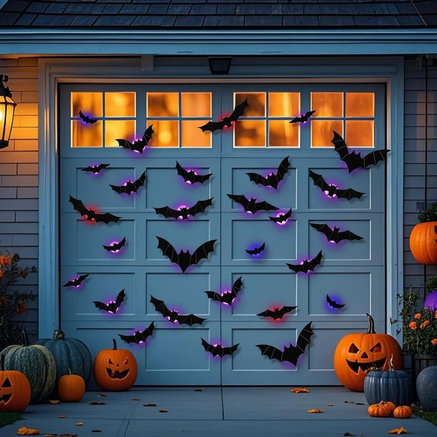 🎃HOT SALE 60% OFF🦇Halloween 3D Lighted Bats