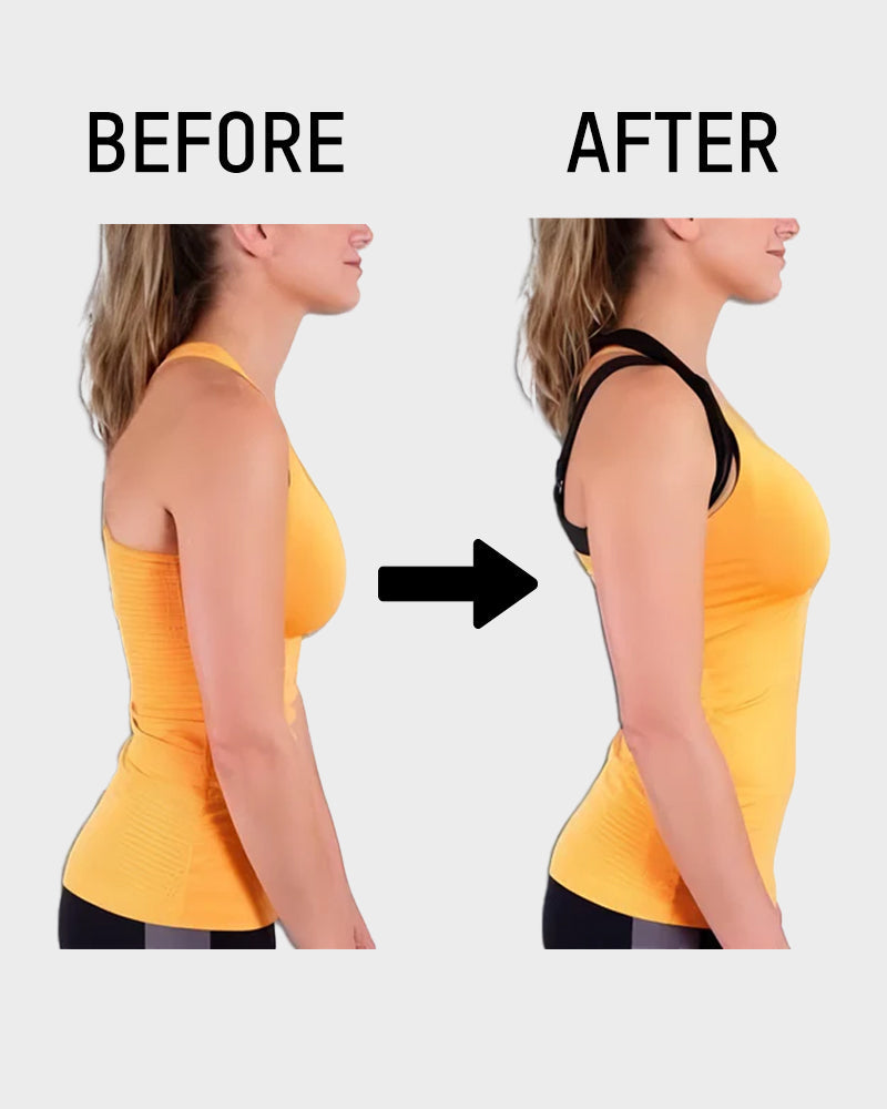 💖Front Closure Cross-Back Wireless Posture Bra✨
