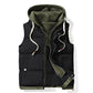 🍂Unisex's Thickened Hooded Winter Puffer Vest