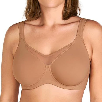 ⏳Hot Sale Only £7.99!!!💐🖤Women's Elegant Sheer Full Coverage Plus Size Bra