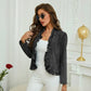 🥳2026 HOT SALE🥳💞50K+ SOLD!👵☀️ 56% OFF! Open-Front Denim Jacket – No buttons, easy on/off. Flattering ruffle trim, breathable fabric. Classic blue wash. A versatile wardrobe staple. 🌿✅