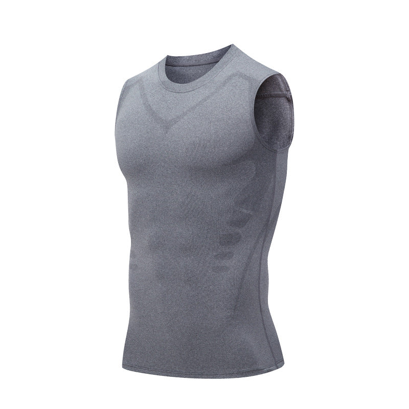 🔥LAST DAY SPECIAL PRICE: ￡9.99! 💪 Ionic Shaping Vest – Compression & Cooling – Body Contouring & Sleeveless – Invisible Under Clothes 🕶️