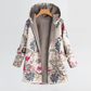 💃Cosy Floral Hooded Jacket with Relaxed Fit