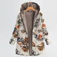 💃Cosy Floral Hooded Jacket with Relaxed Fit
