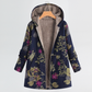 💃Cosy Floral Hooded Jacket with Relaxed Fit