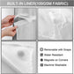 ⏳LAST DAY SALE 70% OFF!!🔥No-Hook Double-Layer Shower Curtain with Built-In Liner 🚿✨  Waterproof, Machine-Washable & Mildew-Resistant | 72" x 75" – Fits Most UK Bathtubs