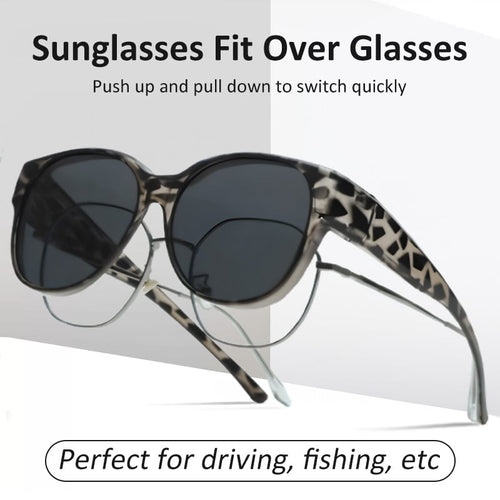🎉LIMITED SALE：ONLY ￡6.99!!😎UV400 Protection Fit Over Glasses Sunglasses