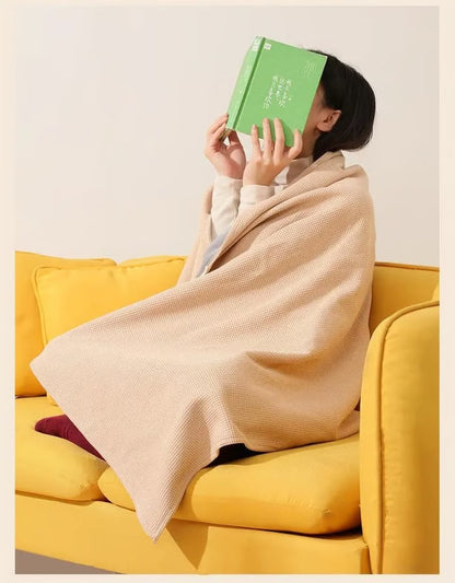 🎅Best Winter Gifts 🔥Portable Heated Shawl – Stay Warm Anywhere, Anytime ( Free Shipping)