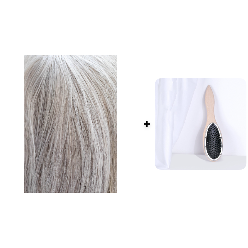 🔥LAST DAY SALE ONLY ￡7.99!!🔥Natural-Look Hybrid Hairline Topper ✨Ultra-Thin Lace Front + Skin Base for Seamless Blend 🌿Lightweight Volume Piece for Thinning Hair • Breathable & Undetectable 💇‍♀️💕
