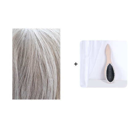 🔥LAST DAY SALE ONLY ￡7.99!!🔥Natural-Look Hybrid Hairline Topper ✨Ultra-Thin Lace Front + Skin Base for Seamless Blend 🌿Lightweight Volume Piece for Thinning Hair • Breathable & Undetectable 💇‍♀️💕