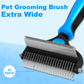 🐾  Last Day Special Price £9.99 !  🏆 Professional Deshedding Tool For Dogs And Cats – Gentle On Skin, Efficient Grooming & Comfortable Grip Design ✂️