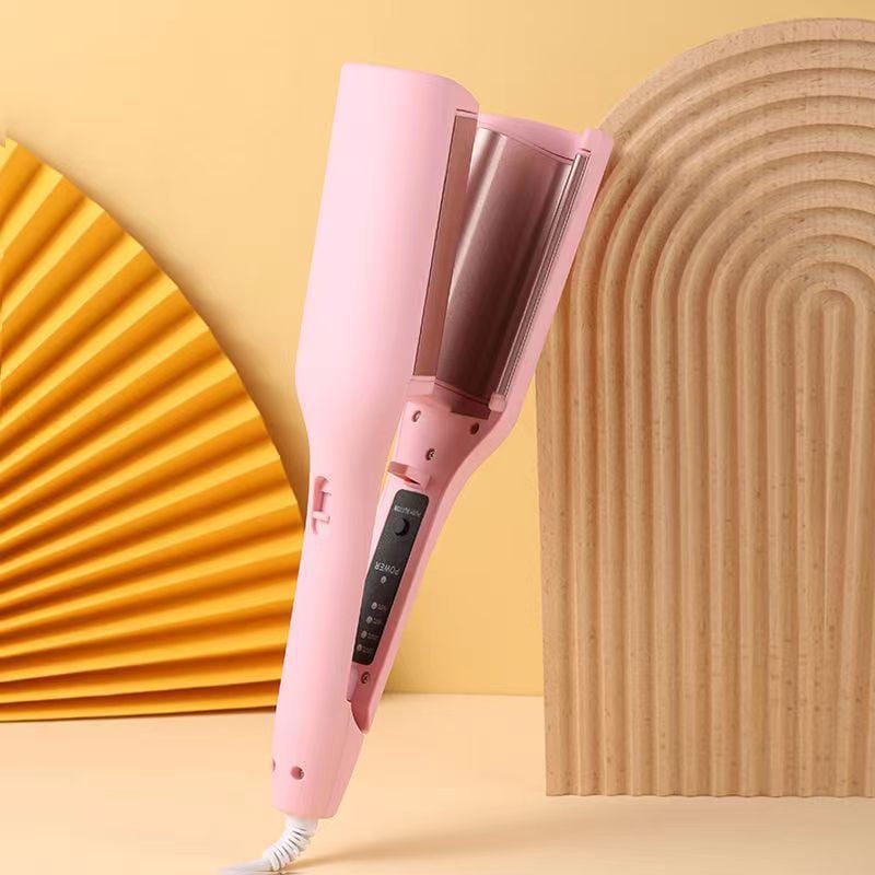 ⏳Last Day Sale 49% OFF💥Hair Waver & Curling Wand – Ionic Beach Waves Styler 🌊✨  Dual Voltage • Lightweight • Frizz-Reducing Ceramic Barrel for Healthy, Travel-Ready Styles ✈️🇬🇧💖