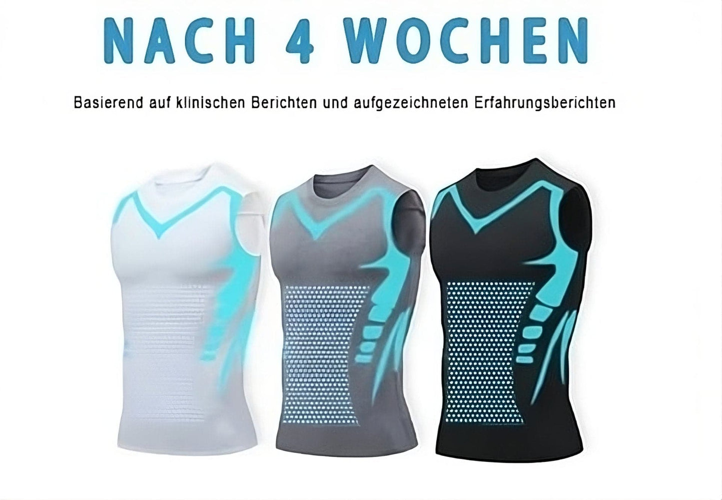 🔥LAST DAY SPECIAL PRICE: ￡9.99! 💪 Ionic Shaping Vest – Compression & Cooling – Body Contouring & Sleeveless – Invisible Under Clothes 🕶️