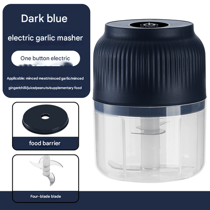 ⏰LAST DAY SALE: ￡7.99!!⚡50K+ SOLD! Almost Gone-💥Electric Garlic Chopper, Mini Portable Veggie Cutter