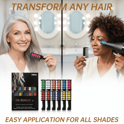 🎁Limited Time Discount🔥Festive Fun Hair Chalk Combs