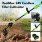 Ndreasdw™2-IN-1 Cordless Tiller & Cultivator with Extension Pole