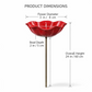 🏡🎁LAST DAY SALE £8.99!!🔥50K+ SOLD!🐦Handmade Metal Flower Garden Stake