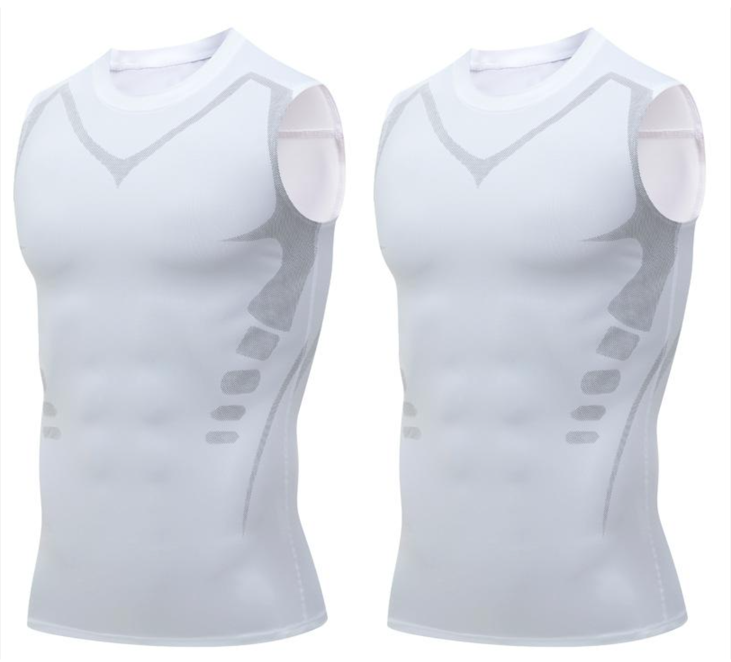 🔥LAST DAY SPECIAL PRICE: ￡9.99! 💪 Ionic Shaping Vest – Compression & Cooling – Body Contouring & Sleeveless – Invisible Under Clothes 🕶️