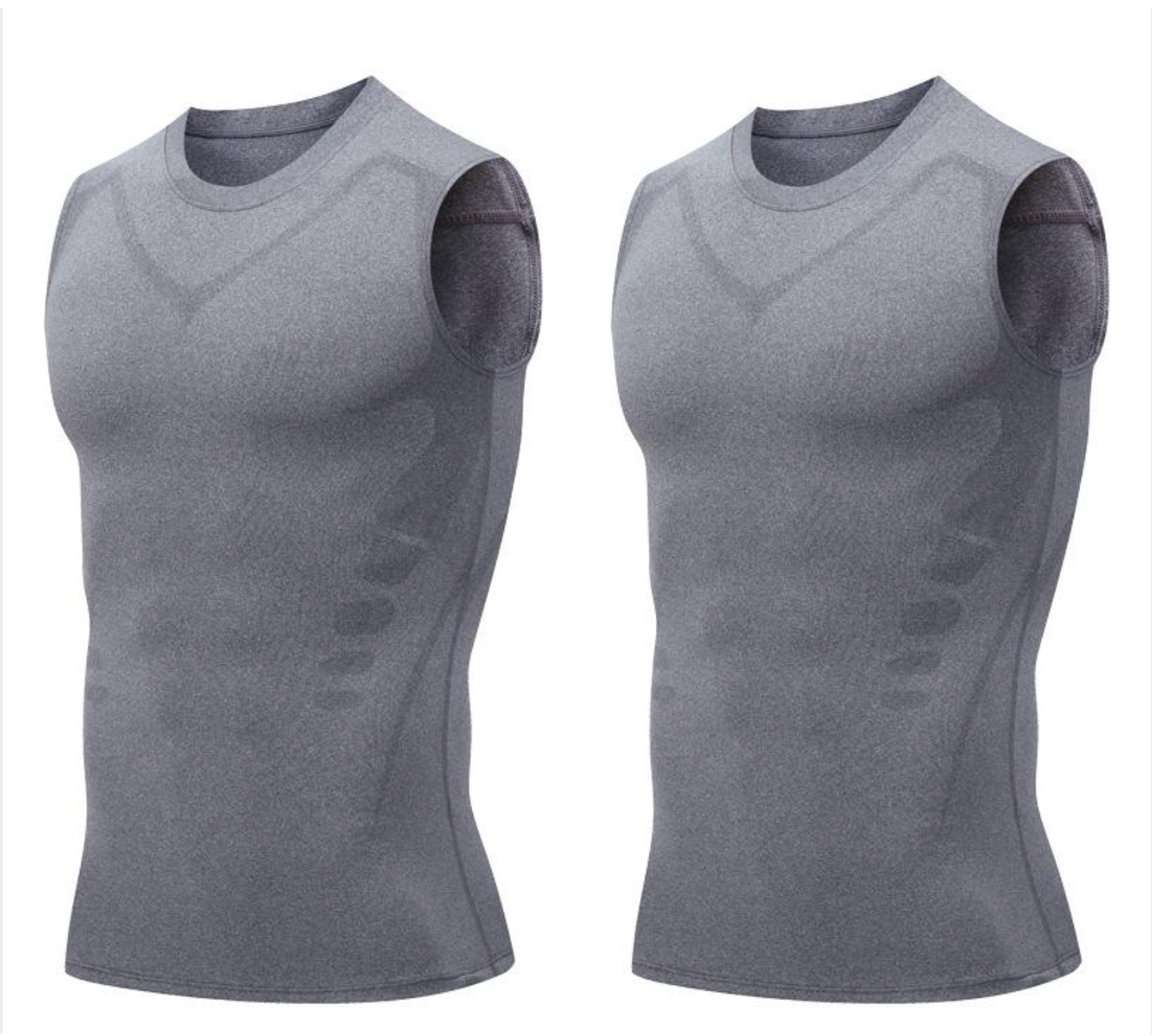 🔥LAST DAY SPECIAL PRICE: ￡9.99! 💪 Ionic Shaping Vest – Compression & Cooling – Body Contouring & Sleeveless – Invisible Under Clothes 🕶️