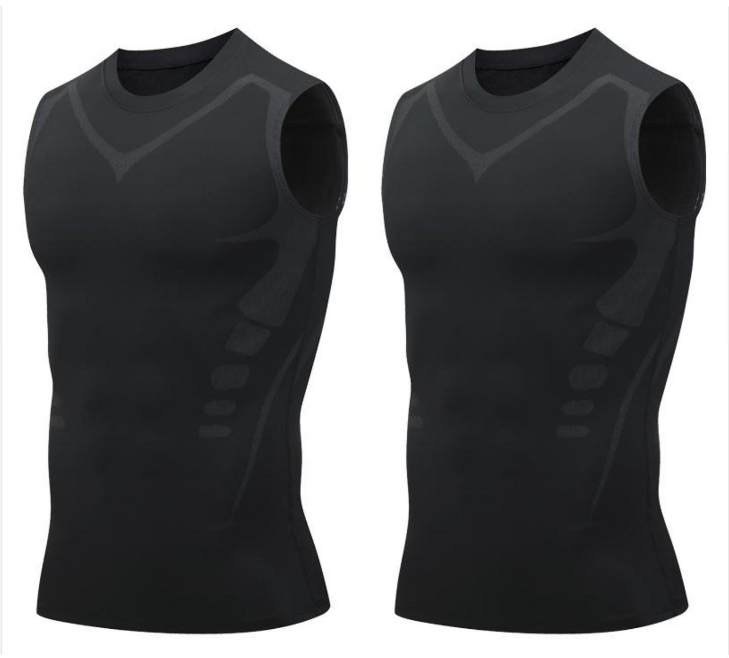 🔥LAST DAY SPECIAL PRICE: ￡9.99! 💪 Ionic Shaping Vest – Compression & Cooling – Body Contouring & Sleeveless – Invisible Under Clothes 🕶️