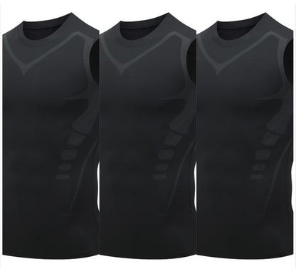 🔥LAST DAY SPECIAL PRICE: ￡9.99! 💪 Ionic Shaping Vest – Compression & Cooling – Body Contouring & Sleeveless – Invisible Under Clothes 🕶️