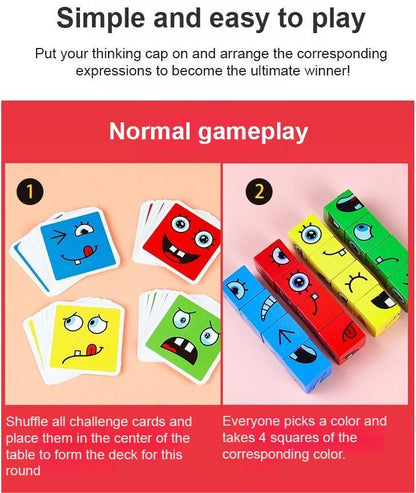 Hot Sale 63% OFF🎁5D Puzzle Educational Faces Changing Family Game🧩