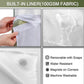⏳LAST DAY SALE 70% OFF!!🔥No-Hook Double-Layer Shower Curtain with Built-In Liner 🚿✨  Waterproof, Machine-Washable & Mildew-Resistant | 72" x 75" – Fits Most UK Bathtubs