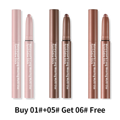 Waterproof & Long-Wearing Multi-Use Eyeshadow Stick
