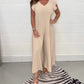 2024 Summer New Ruffled Wide-leg Casual Jumpsuit (Buy 2 free shipping)