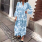 🌷 Hot Sale 50% OFF🌸 Bohemian printed V-Neck maxi dress