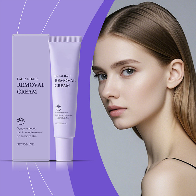 💗Last Day Special Price £2.8🔥Buy 3 Get 2 Free（5pcs）🔥Gentle and Painless Facial Hair Removal Cream