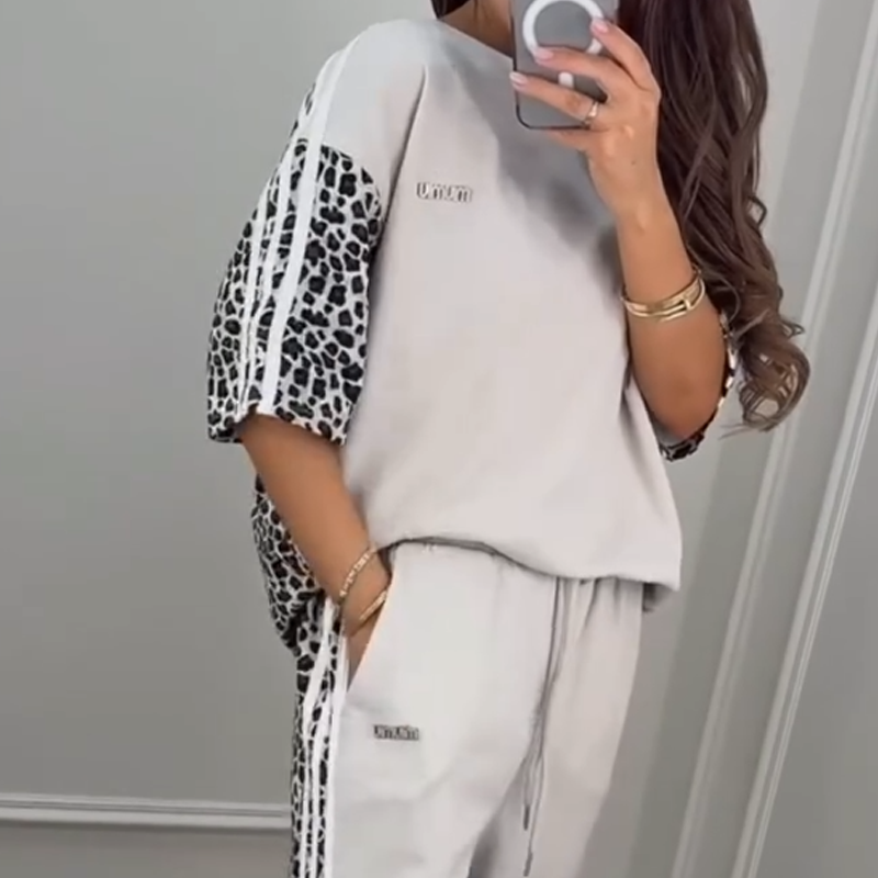 🐆【48-Hour Special】Leopard Print Sweatshirt 2-Pack | Matching Set 🇬🇧 🧥 Oversized Fit