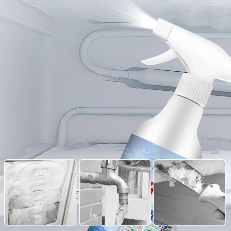 ⏳LAST DAY - Buy 2 Get 1 Free!!🧊Defrosting Spray for Fridge Freezer 🎁 Includes Free Spatula