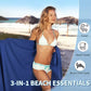 🏖️2026 New Arrivals: 50% OFF for a Limited Time!🌞Sun Lounger Towel in Bag with Pockets Storage🌊