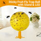 🚫🪰🦟Sticky Fruit Fly Trap Ball with Stand & LED