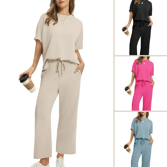 🌸New Arrival 60%OFF💖 Women's Soft Casual Top and Pants Set
