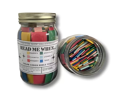 ✨Christmas  Sale 49% OFF⏰✝️Bible Verses Jar