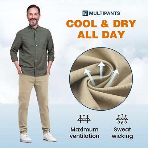 🔥Last Day Sale 65% OFF🥰MultiPants – High Stretch Multi-pocket Durable Cargo Pants