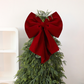 🔥Xmas Pre-Sale 50% OFF🎀🎄Christmas Bow Ornament with Long Ribbons