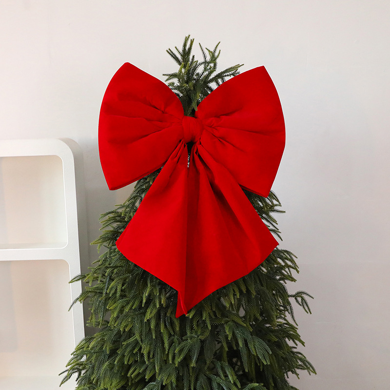 🔥Xmas Pre-Sale 50% OFF🎀🎄Christmas Bow Ornament with Long Ribbons