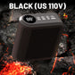 800W Wall Outlet Space Heater with Adjustable Thermostat and Timer