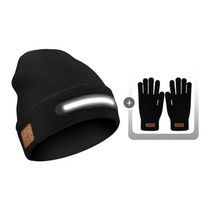 ⏳2025 New-Save 50%✨️Rechargeable Bluetooth Beanie Hat with Light