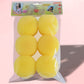 ⏳Buy 1 Get 1 Free💥Heat-Free Curlers in Strawberry Shape with Mushroom Design – Set of 6 Pieces