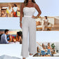 Women’s Elegant Sling Jumpsuit with Built-in Bra