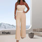 Women’s Elegant Sling Jumpsuit with Built-in Bra