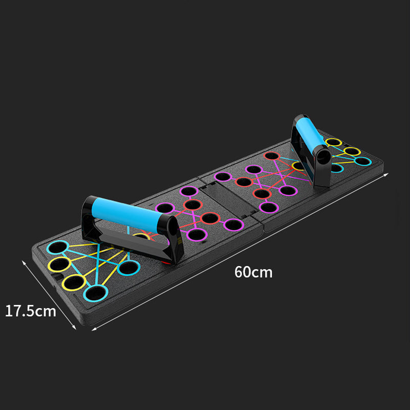 Foldable & Multi-functional Pushup Board for Workout